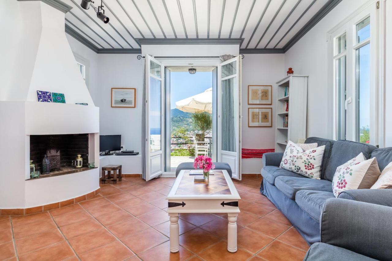 Villa Nina Skopelos- Private Pool - Magnificent Views Exterior foto