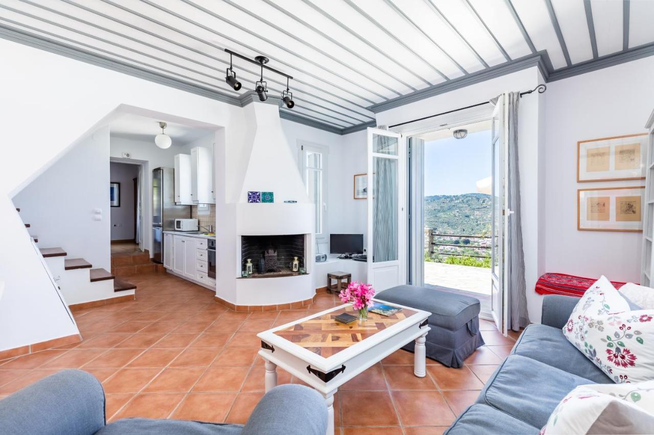 Villa Nina Skopelos- Private Pool - Magnificent Views Exterior foto