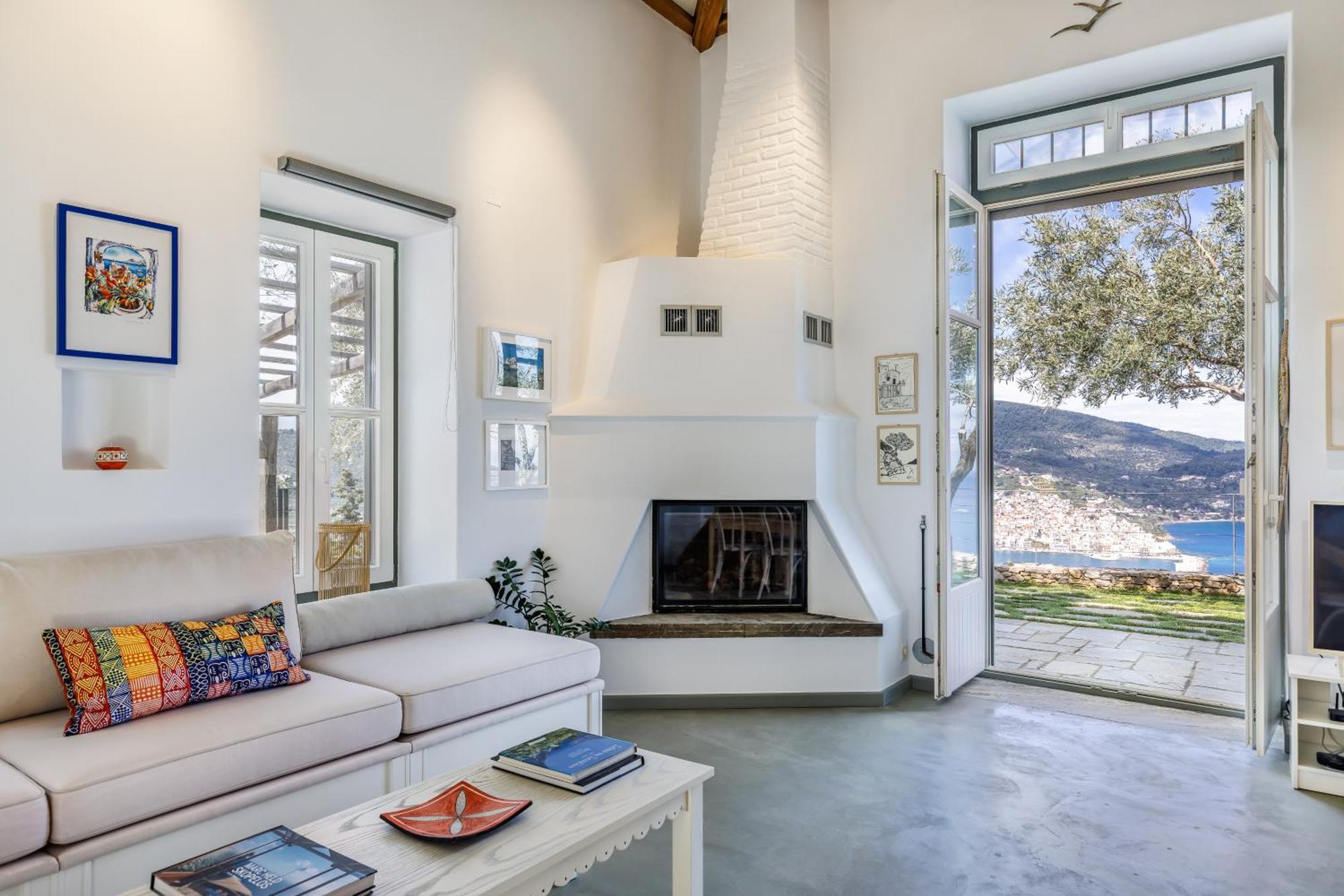 Villa Nina Skopelos- Private Pool - Magnificent Views Exterior foto